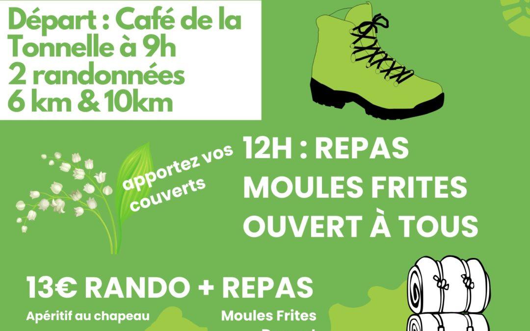 Randonnée repas événement organisé par le Comité des fêtes